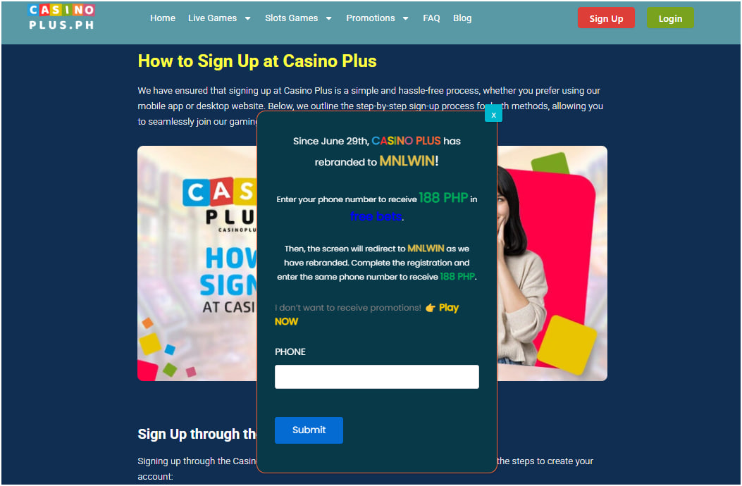 Casino Plus Review 4 Casino plus Register